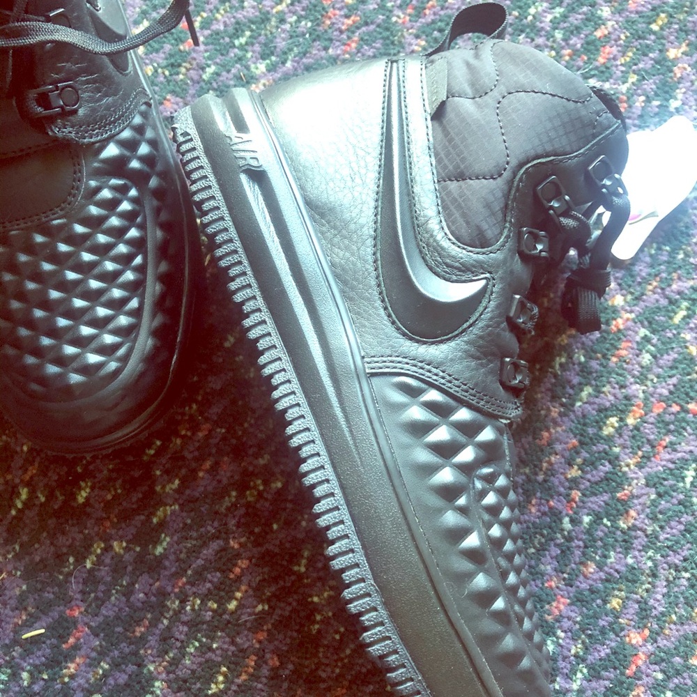 Nike Lunar Force 1 Duckboot 
“Triple Black”